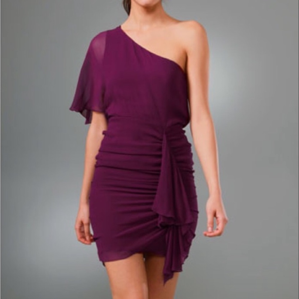ALICE + OLIVIA: Marcia One Shoulder Dress